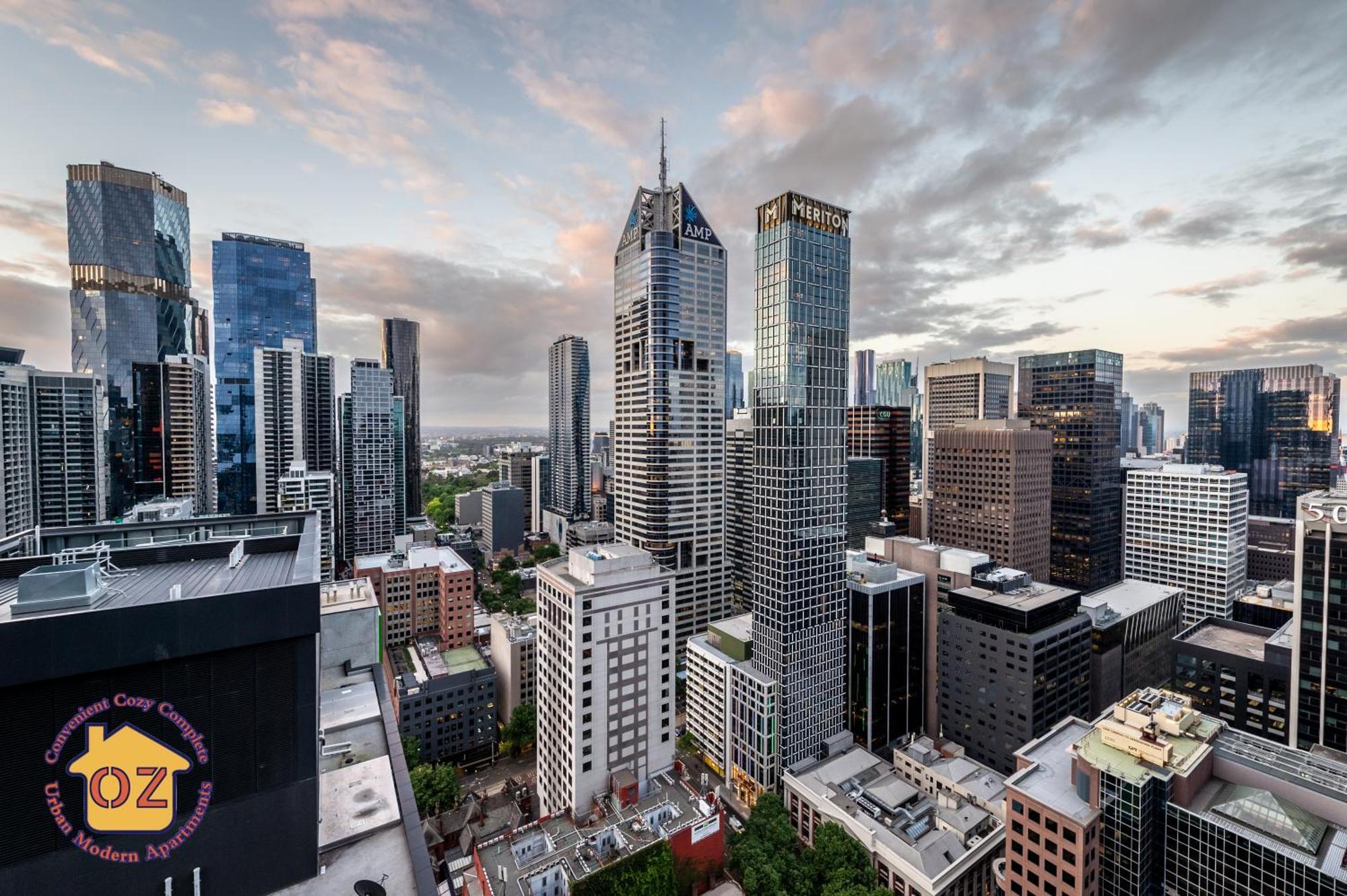 Aussie Escape Apartments-Skyline Collins Tower Melbourne Exteriör bild